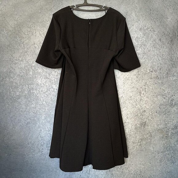 Lane Bryant Black Knee-Length Dress, 22/24, NWT - Picture 5 of 5